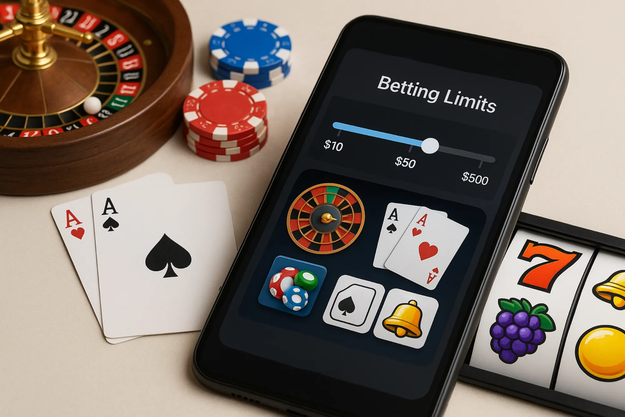 How do I set betting limits in online casinos