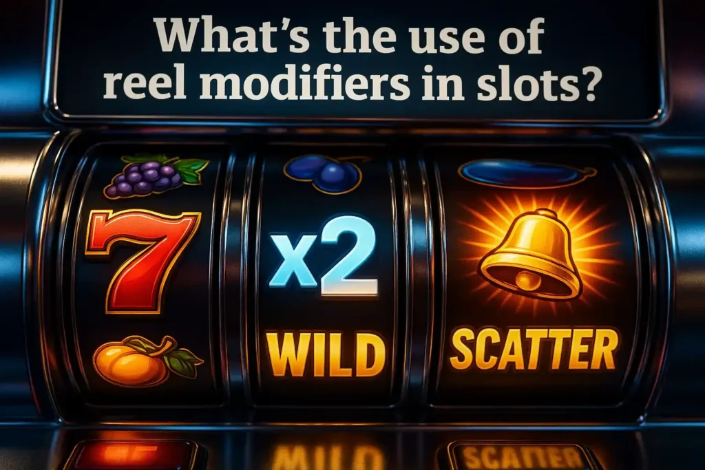 What’s the use of reel modifiers in slots