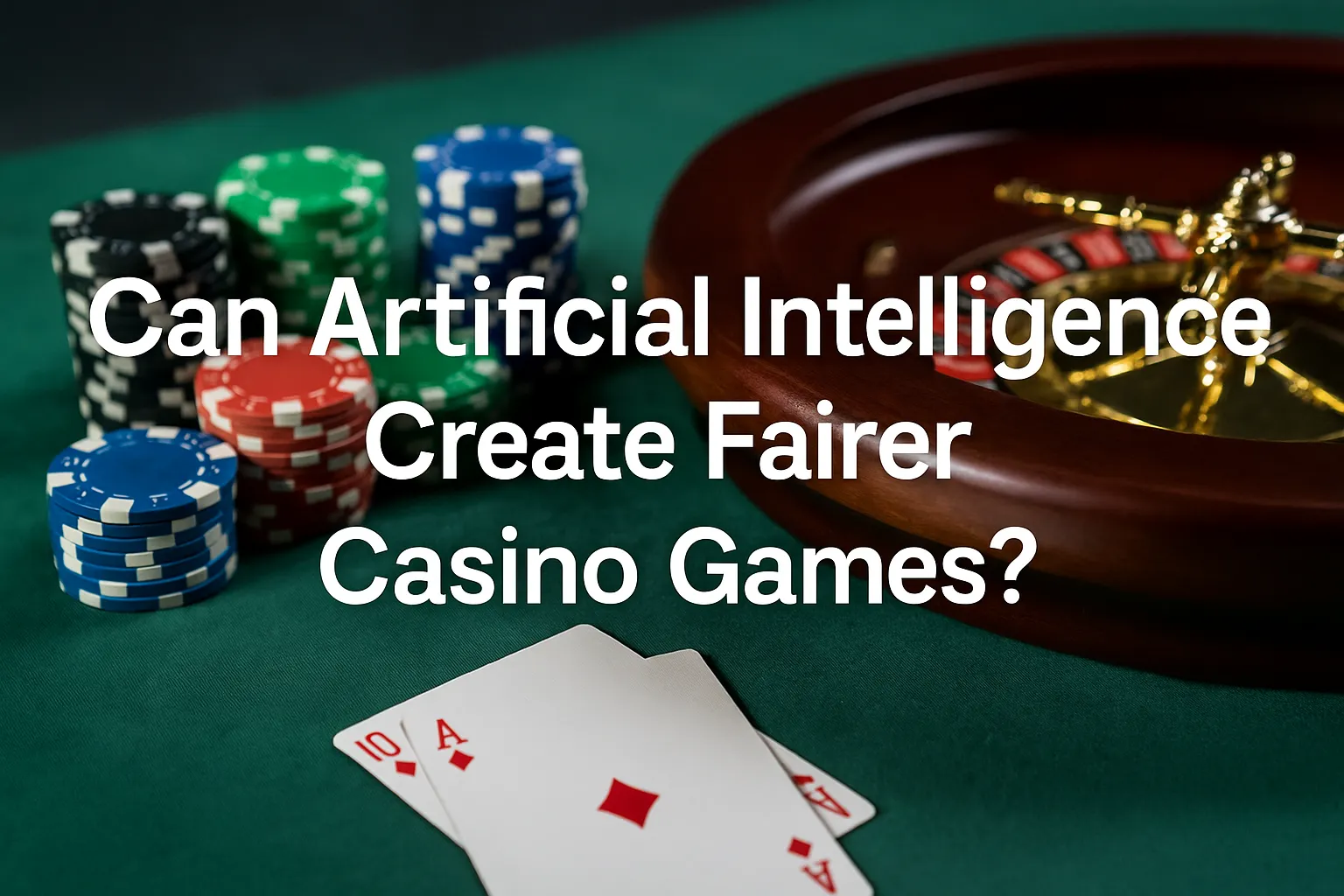 Can Artificial Intelligence Create Fairer Casino Games