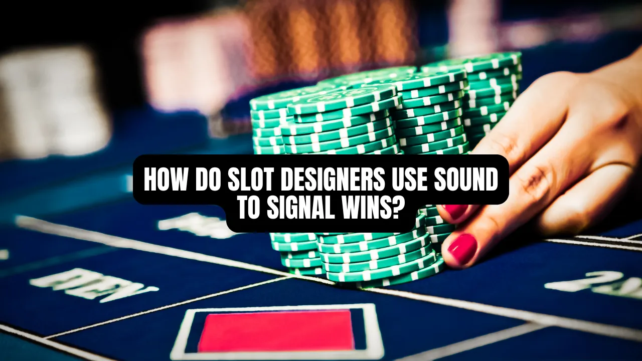 How Do Slot Designers Use Sound to Signal Wins?