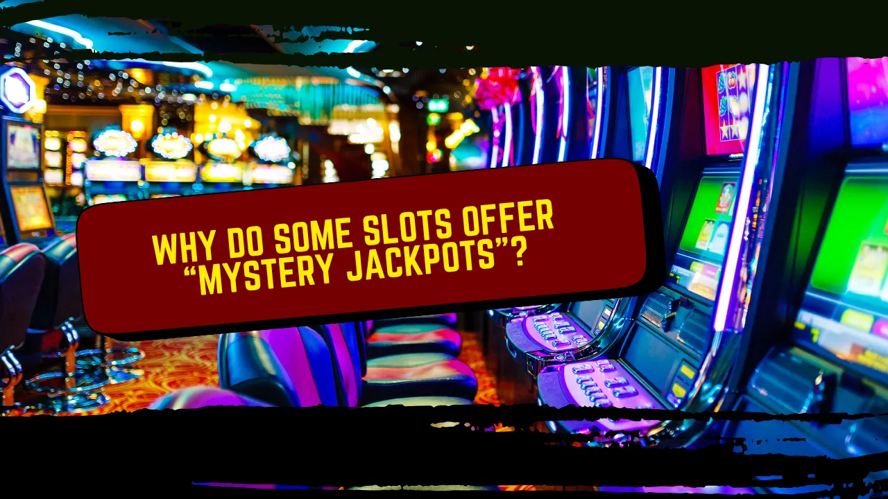 Why Do Some Slots Offer “Mystery Jackpots”?